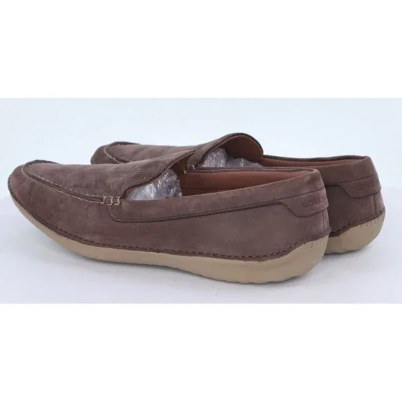 Cole Haan Moto Grand Men's Driving Loafers Shoes Size 10.5 M Leather C23597